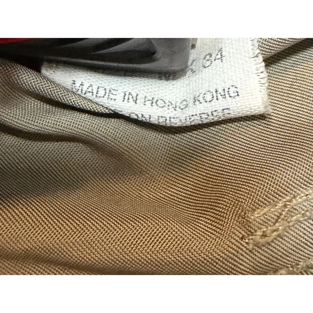 VTG Levis SilverTab Mens Data Khaki Cargo Pants Tan Techwear Bungee Sz M x 34